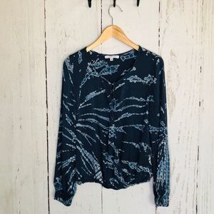 YFB Young Fabulous & Broke Wrap Dyed Top EUC